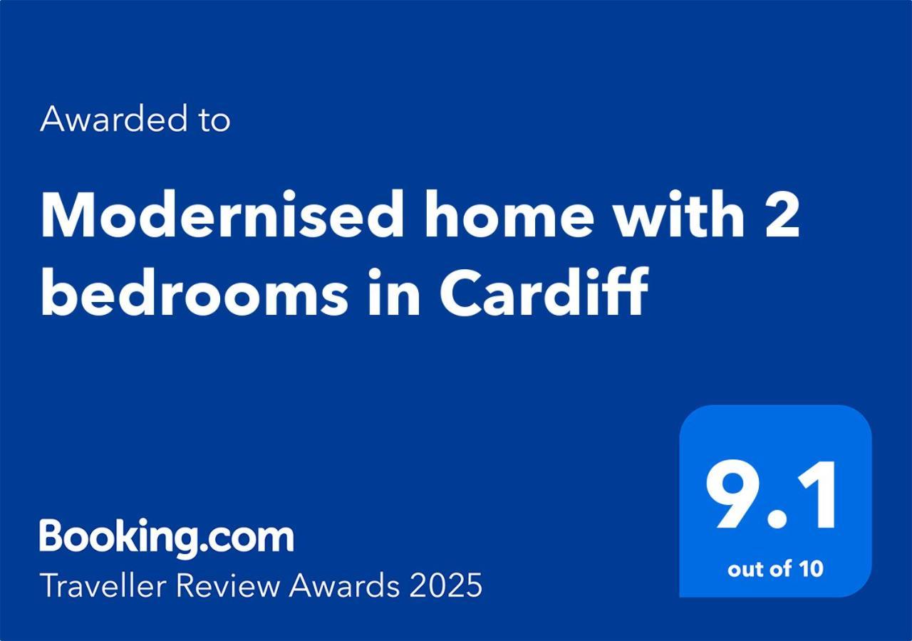 Modernised Home With 2 Bedrooms In Cardiff Luaran gambar